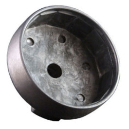 Assenmacher M0219 Oil Filter Wrench, 74 mm, 14 Flats, Use with 22 mm Socket